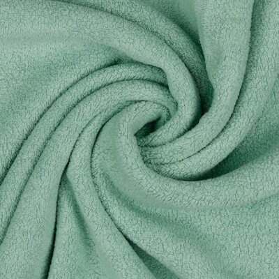 groen (vintage warm) katoenen fleece (op=op)