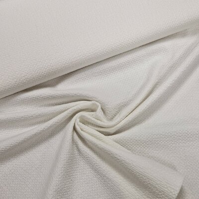 wit (off white) wafeltjes uni katoen (op=op) V