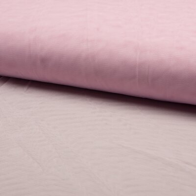 light pink fine tulle fabric