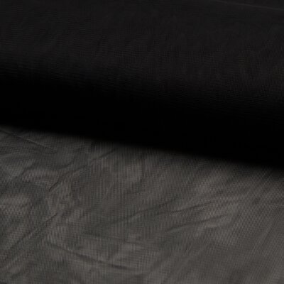 zwart fijne tule (op=op)