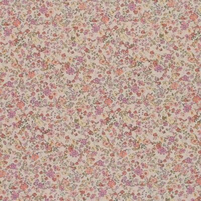natural old lilac nude old yellow beige claypink trendy flower digital jersey