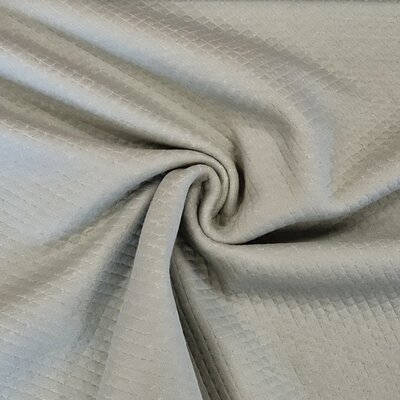 groen (olijf oud) mini wafeltjes gevoerde tricot (op=op)