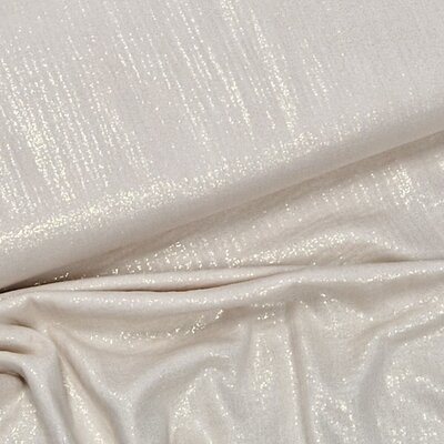 beige (natural) glitter uni hydrofiel (op=op)