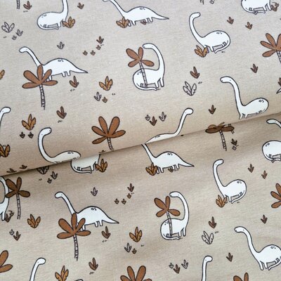 beige natural cacao dino flanel (op=op)