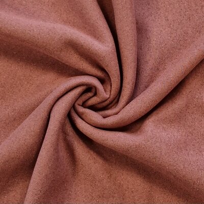 roze (terracotta) rose gouden glitters uni baby jogging - french terry