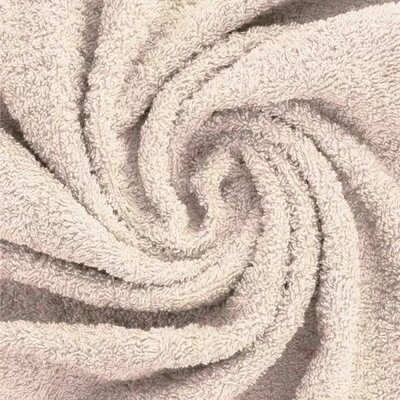 nog 90cm - wit (natural) badstof dubbelgelust (op=op)