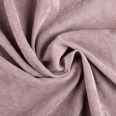 roze (oud licht) katoenen stretch Corduroy babyrib (op=op)