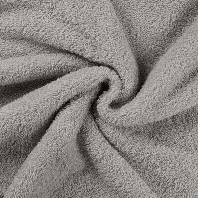 licht grijs badstof dubbelgelust