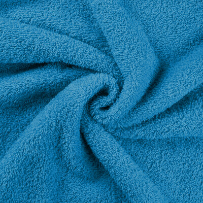 nog 1,45m - blauw (aqua) badstof dubbelgelust (op=op)