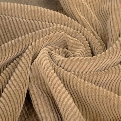 nog 90cm - camel katoenen stretch Corduroy rib (op=op)