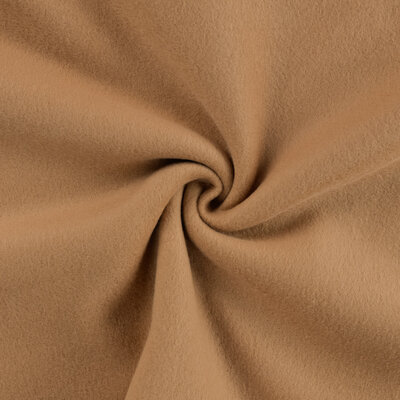 camel (caramel) biologisch katoen fleece