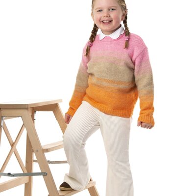 flared broek 122 t/m 176 patroon (meiden) - adiy (172)