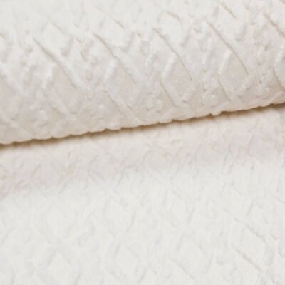 wit (off white) Kabel Wellness teddy - teddy fleece