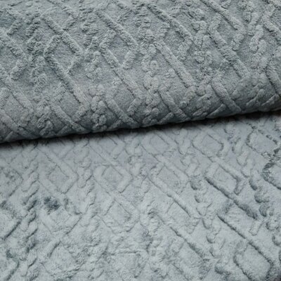 groen (donker zee) Kabel Wellness teddy - teddy fleece (op=op)