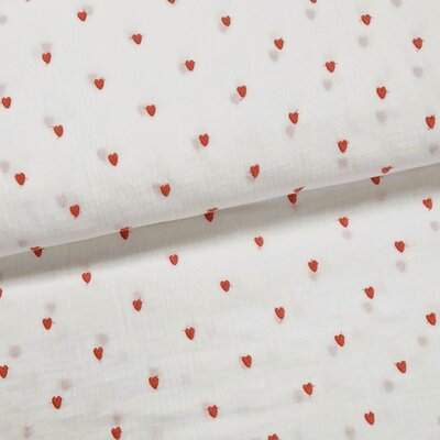 wit roze hartjes broderie hydrofiel (op=op)