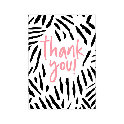 Thank you neon wensKAART