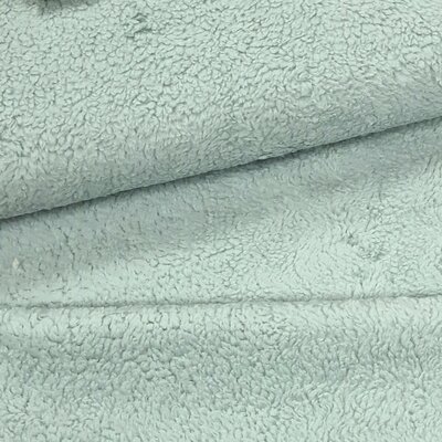 vintage green teddy cotton