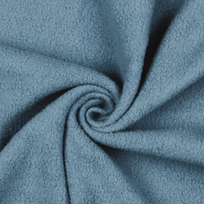 blauw (jeans licht) katoenen fleece (op=op)