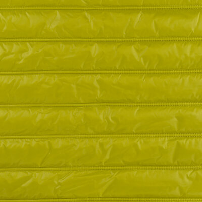 groen (lime) strepen gewatteerde jassenstof (op=op)