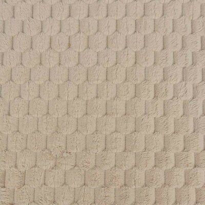 beige (kiezel) Honingraat Wellness teddy - teddy fleece (op=op)