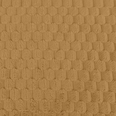 bruin (licht) Honingraat Wellness teddy - teddy fleece (op=op)