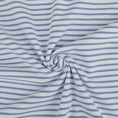 white jeans blue stripes spandex jersey