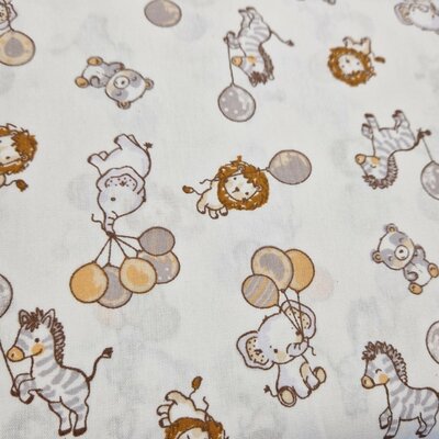 hello little ones animals cotton