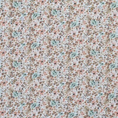 wit (off white) nude beige cacao camel groen Liefdes bloem - digitaal HYDROFIEL (op=op)