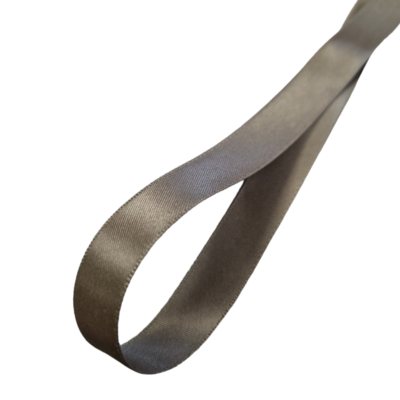 groen (olijf army) satijnband (dubbelzijdig) lint 16mm (op=op)