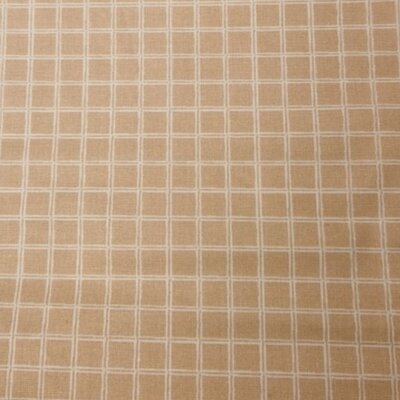 roze (licht nude) Ruitjes GECOAT katoen (op=op)