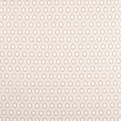 wit (off white) beige (warm) retro rondjes Mathilda's poplin katoen (op=op)