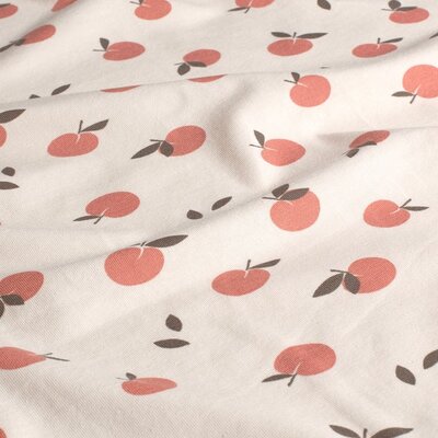 off white peach olive green peaches jersey