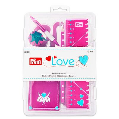 nog 1 - roze (fuchsia) starter set Prym love (op=op)