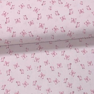 poeder roze Vlinders  - digitale hydrofiel (op=op)