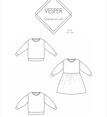 Gratis naaipatroon Vesper - kids PDF - Bel'etoile