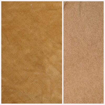 camel bamboe katoen fleece