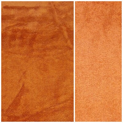 cognac (roest) bamboe katoen fleece