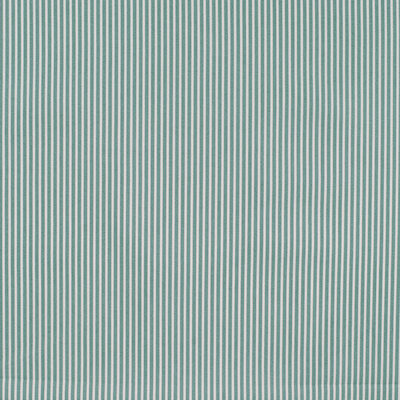 groen (saffier) wit streepje poplin katoen (op=op)