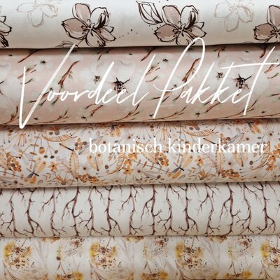 voordeelpakket Bloem - digitale BEEBStricot - 5 coupons - kinderkamer (op=op)