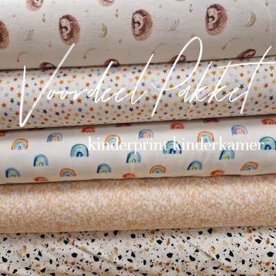 nog 1 - voordeelpakket Kind - digitale BEEBStricot - 5 coupons - kinderkamer (op=op)