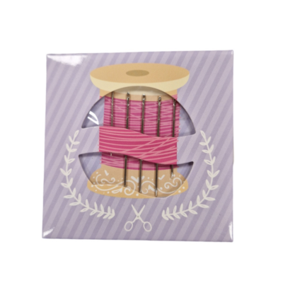 magneet met 5 naalden - Klos garen