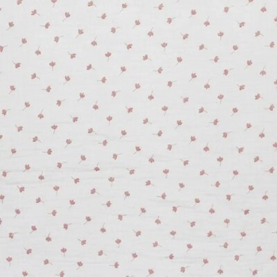 wit (off white) Klavertjes hydrofiel (op=op)