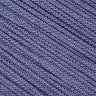 blauw (jeans) gevlochten koord 5mm - 3meter/zakje