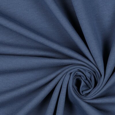 jeans blue organic french terry - soft sweat