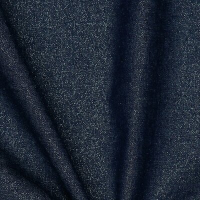 blauw (donker) glitter jeans - dunne Denim spijkerstof (op=op)
