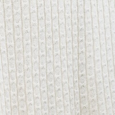 wit (off white) Kabel gebreide stof (op=op)