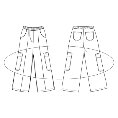 gratis AANVULLING op naaipatroon Bay Broek - kids - PDF - Bel'etoile