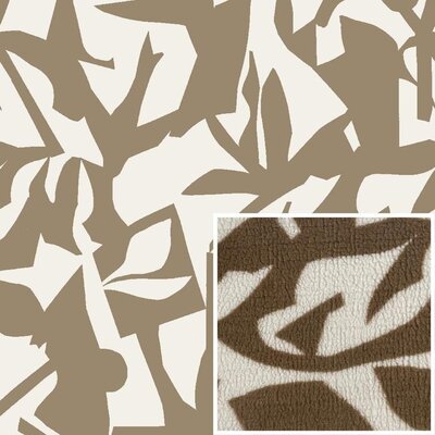 beige natural Grafische babyteddy borg (op=op)