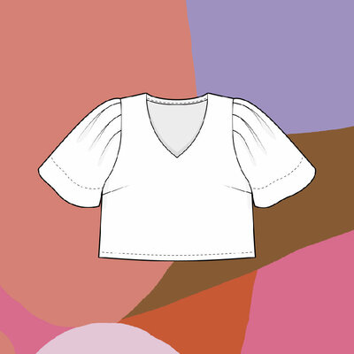 Top Dames - Tieners naaipatroon