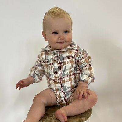 overhemdromper 68 t/m 98 patroon - adiy (187)